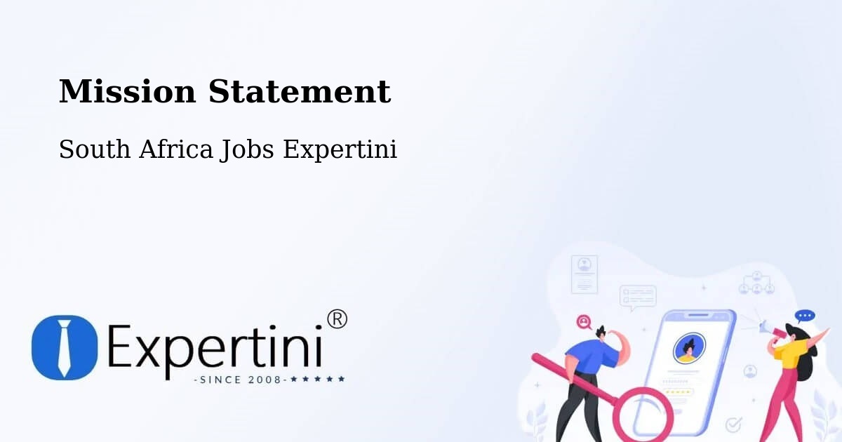 Corporate Mission – Caledon - South Africa Jobs Expertini